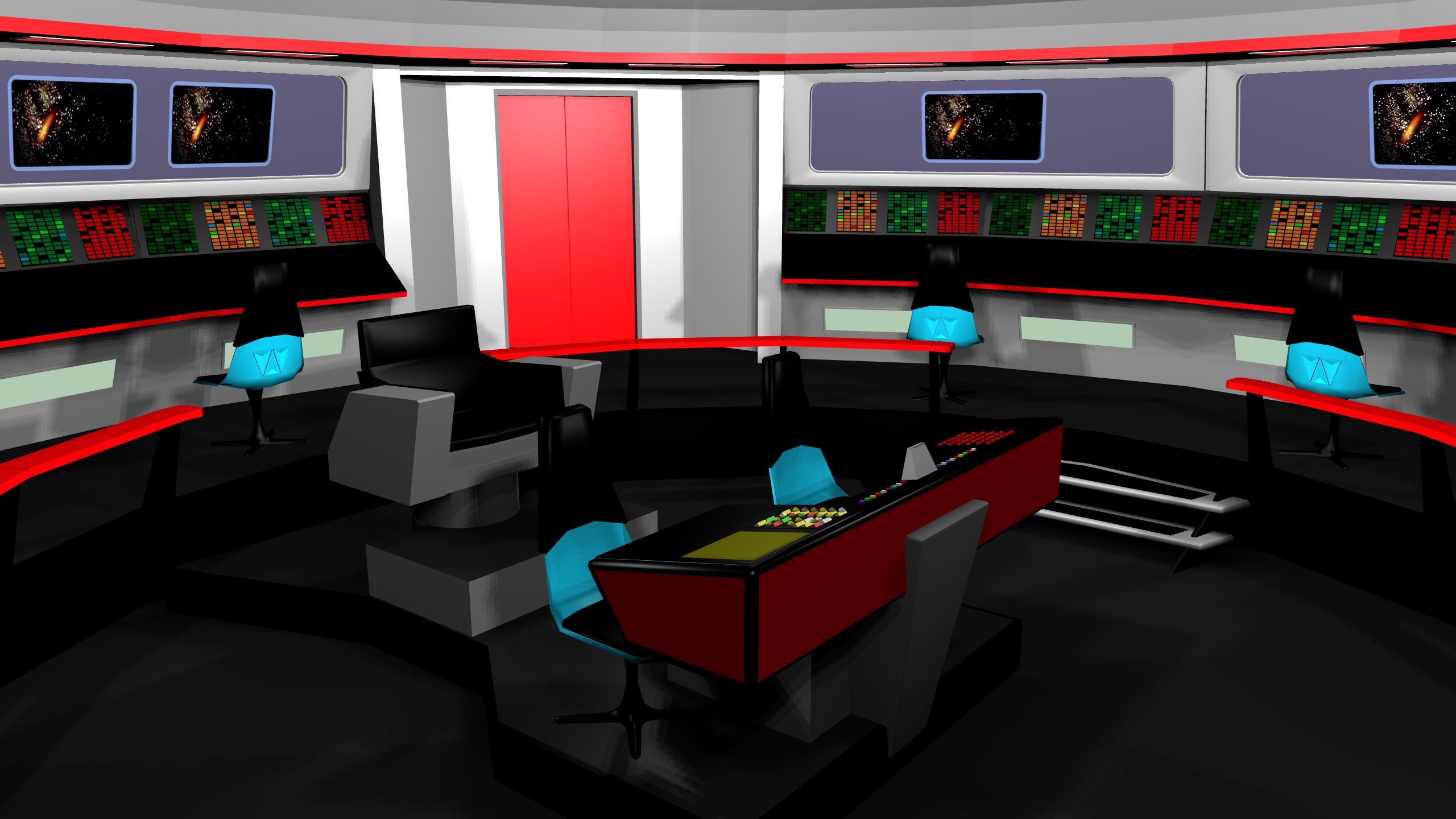 Starship Enterprise Bridge in 3D VR
